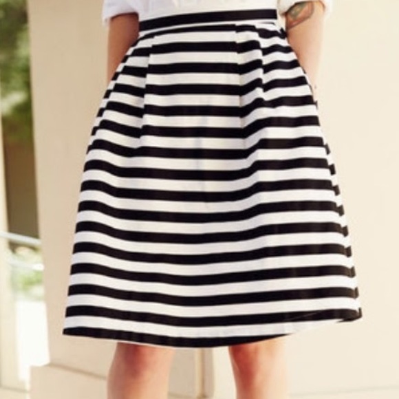 ModCloth Striped Skirt - Picture 2 of 2